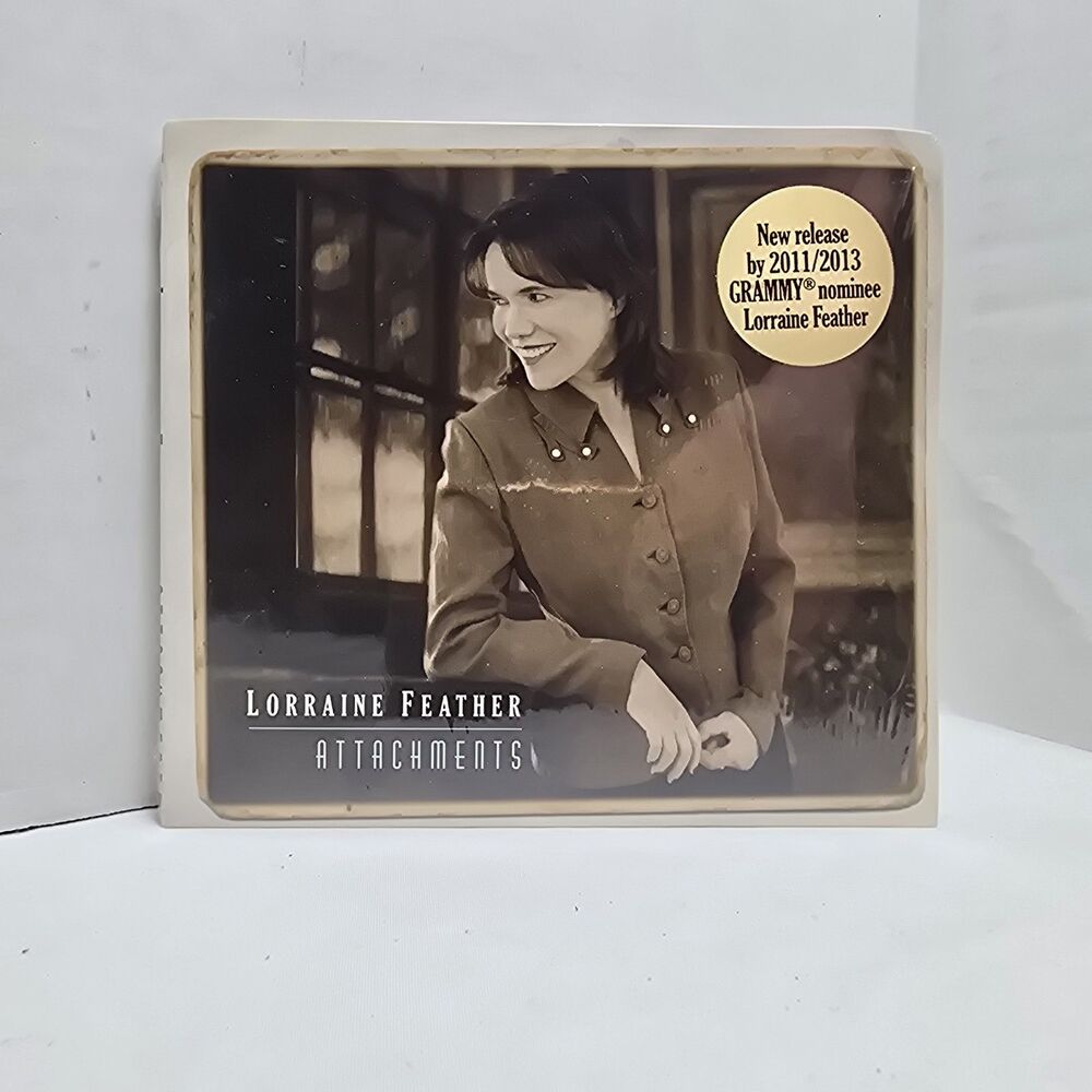 Lorraine Feather Attachments CD New Sealed Hole Punched Promo JM1063 2013 Jazzed